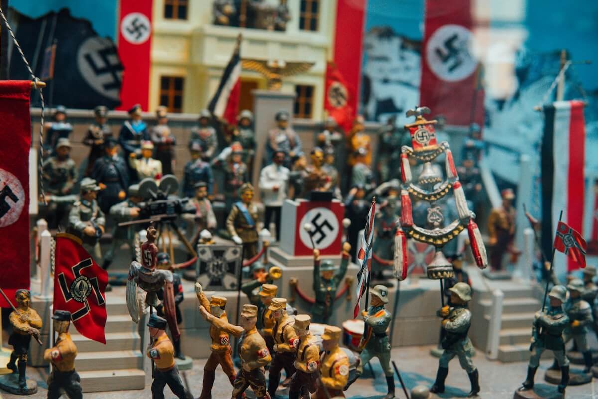 Nazis als Miniaturmodell